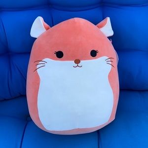 Original SquishMallows Erica Size 12 “ Inch Chinchilla NWTS